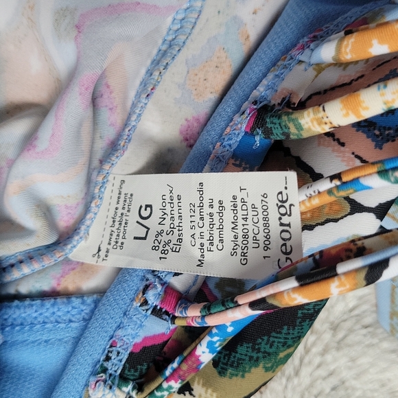 Strappy Back Tankini Top - Picture 5 of 6